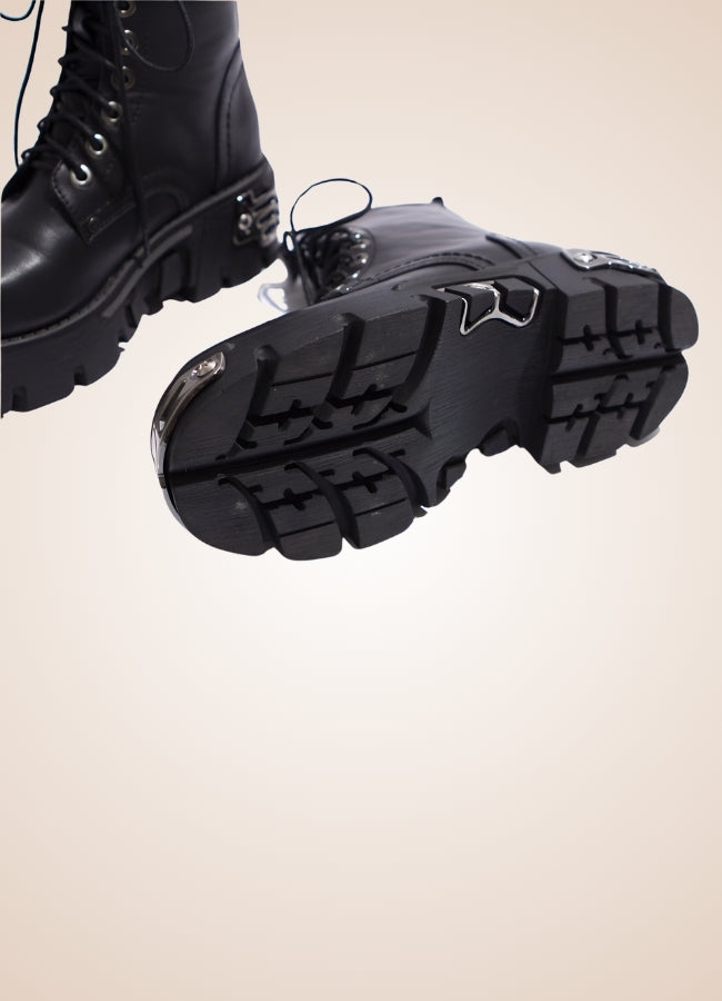 Gothic Women's High Sole Boots UK