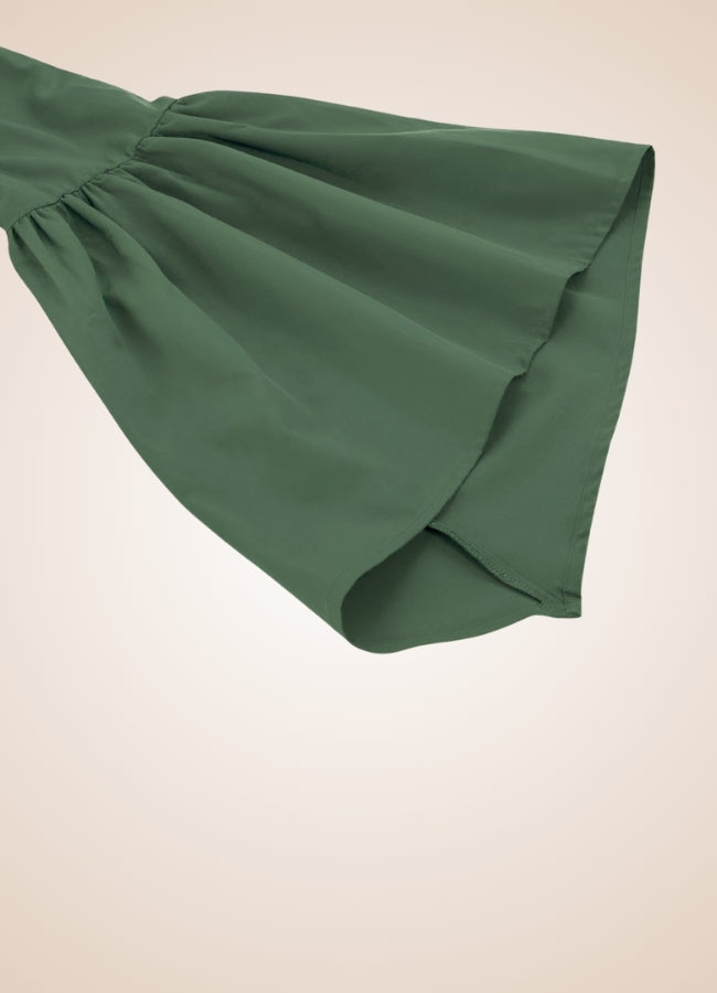 Green Steampunk Renaissance Dress UK