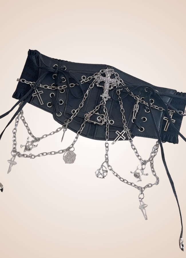 Grunge Crop Top Bustier UK