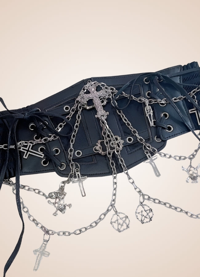 Grunge Crop Top Bustier UK