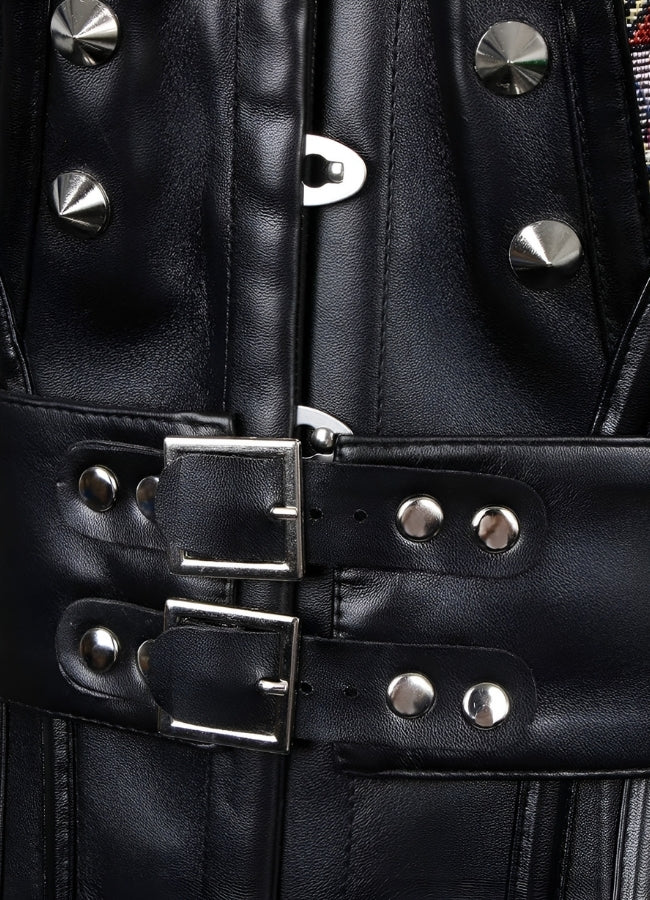 Leather Arm Steampunk Bustier UK