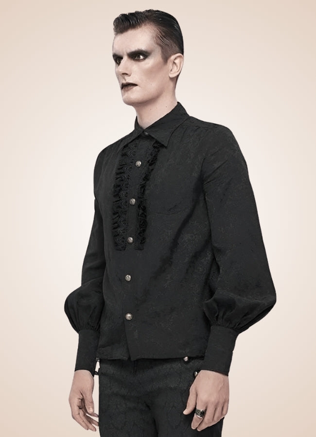 Long Sleeve Goth Style Shirt UK