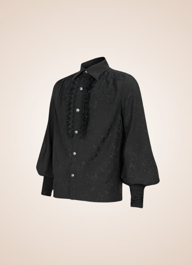 Long Sleeve Goth Style Shirt UK