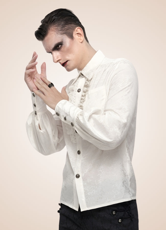 Long Sleeve Goth Style Shirt UK