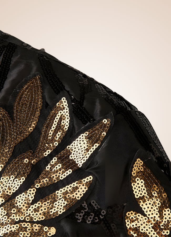 Man Embroidery Steampunk Jacket UK