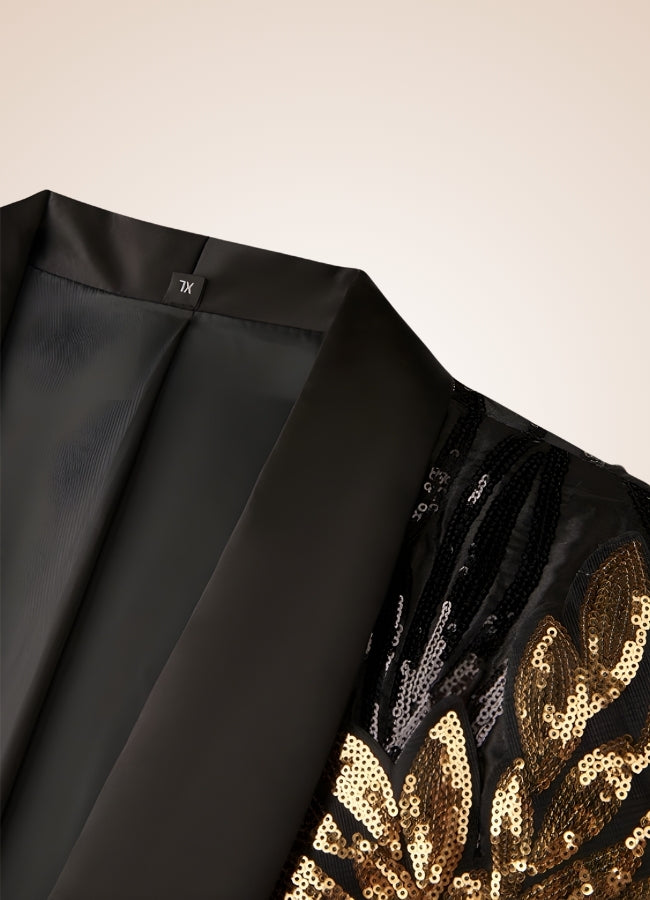 Man Embroidery Steampunk Jacket UK