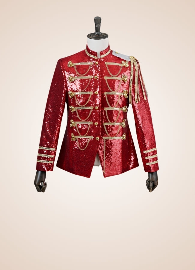 Man Steampunk Military Jacket UK
