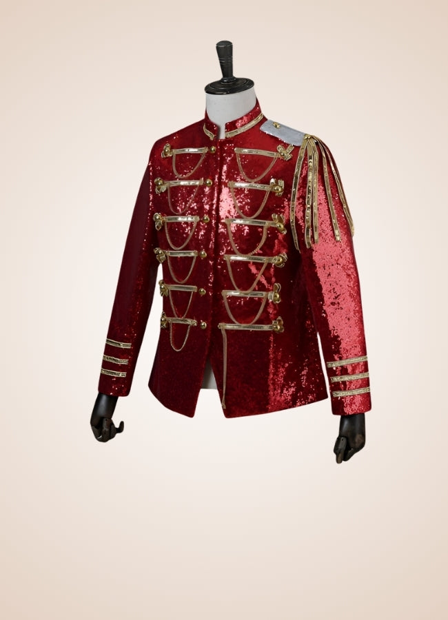 Man Steampunk Military Jacket UK