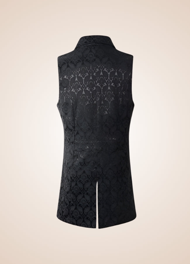 Man Steampunk Victorian Vest UK