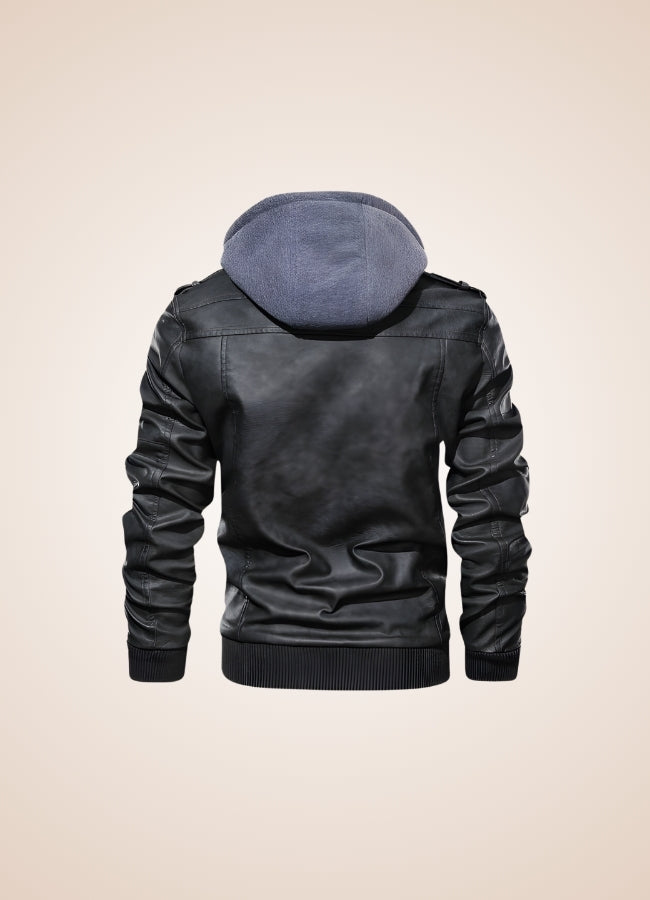Man's Steampunk Leather Jacket UK