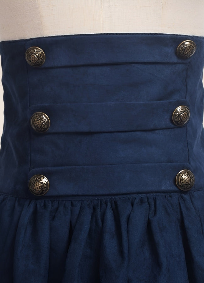 Medieval Steampunk Maxi Skirt UK