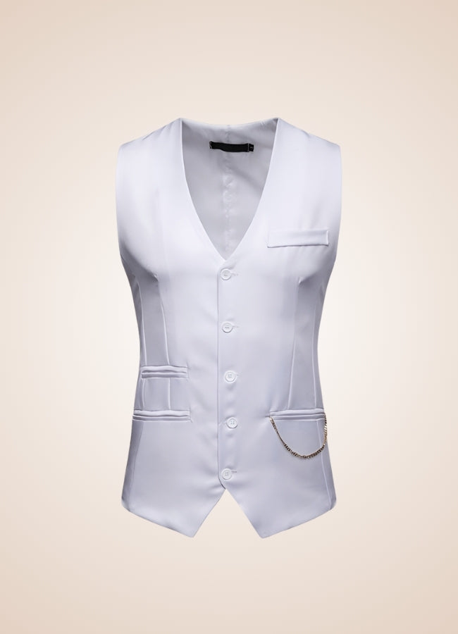 Men's Steampunk Gilet UK
