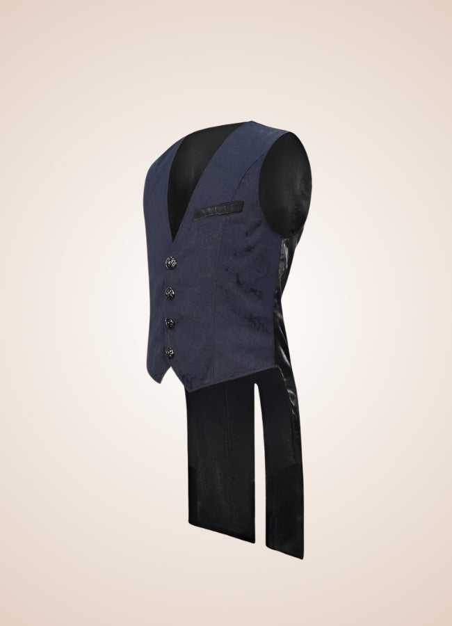Men's Victorian Tailcoat Vest UK