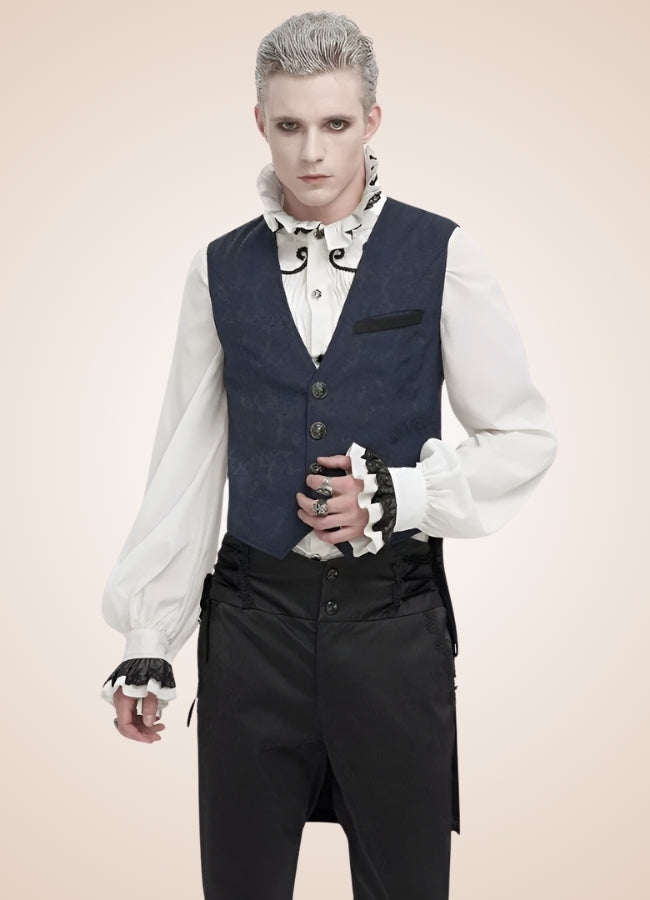 Men's Victorian Tailcoat Vest UK