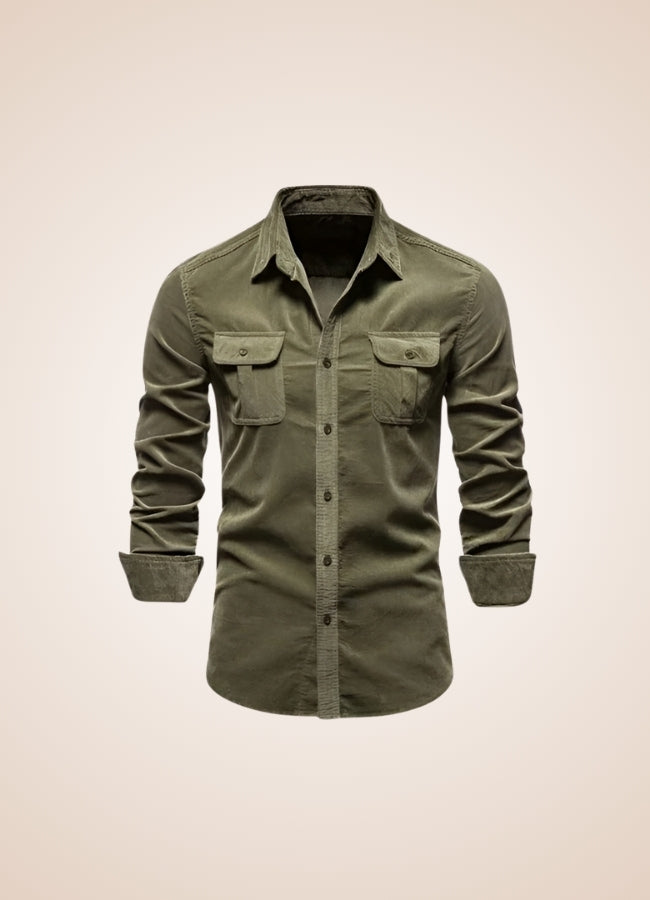 Men's Cargo Longsleeve Shirt UK