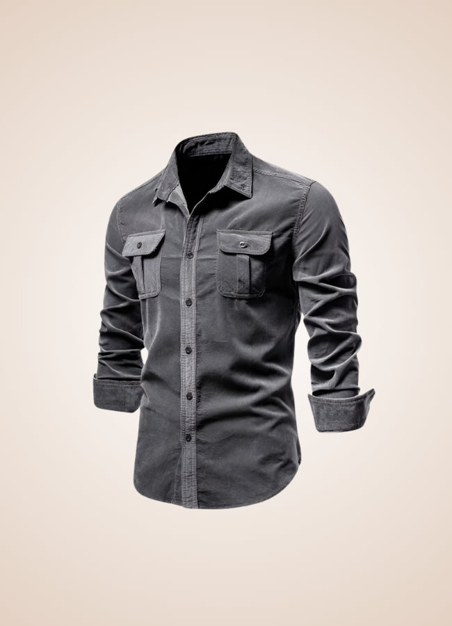 Men's Cargo Longsleeve Shirt UK