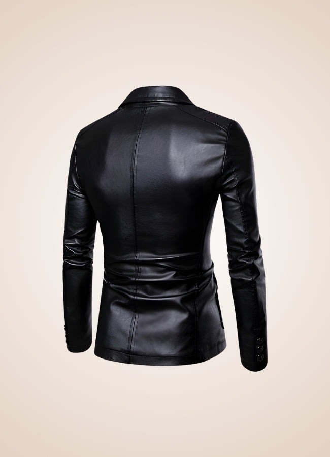 Men's Faux Leather Jacket UK