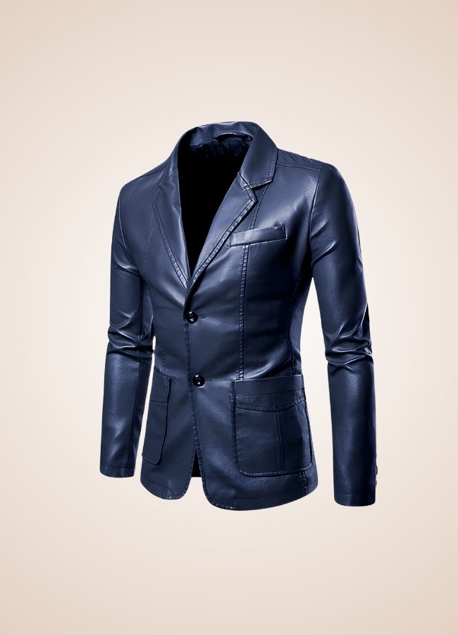 Men's Faux Leather Jacket UK