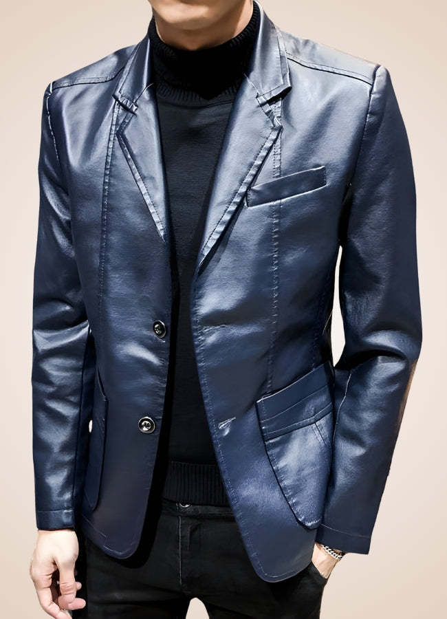 Men's Faux Leather Jacket UK