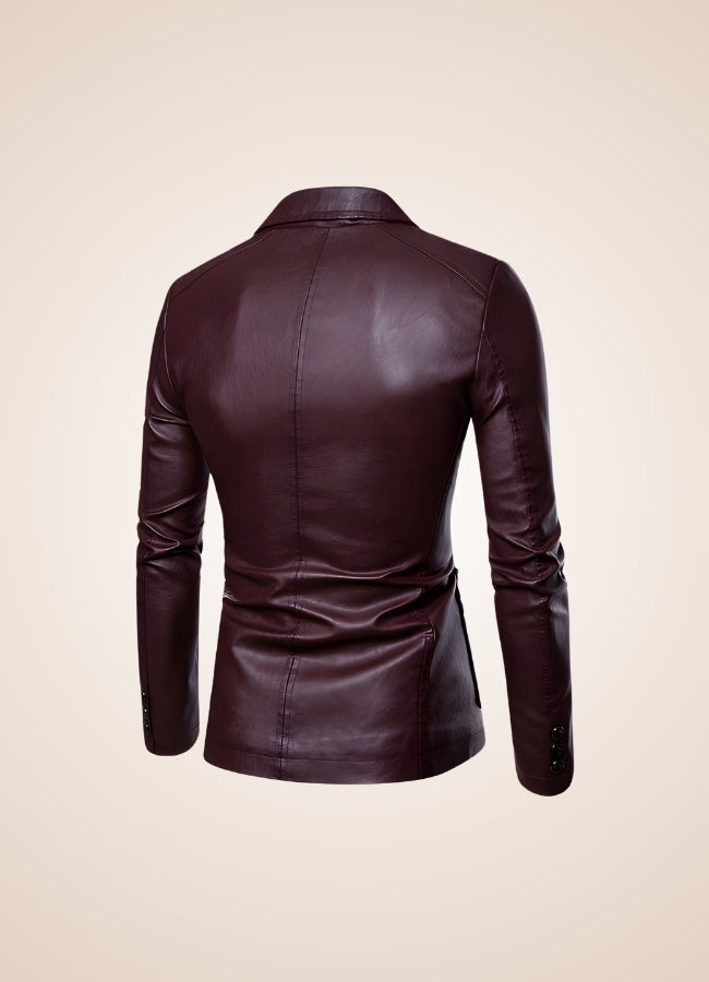 Men's Faux Leather Jacket UK