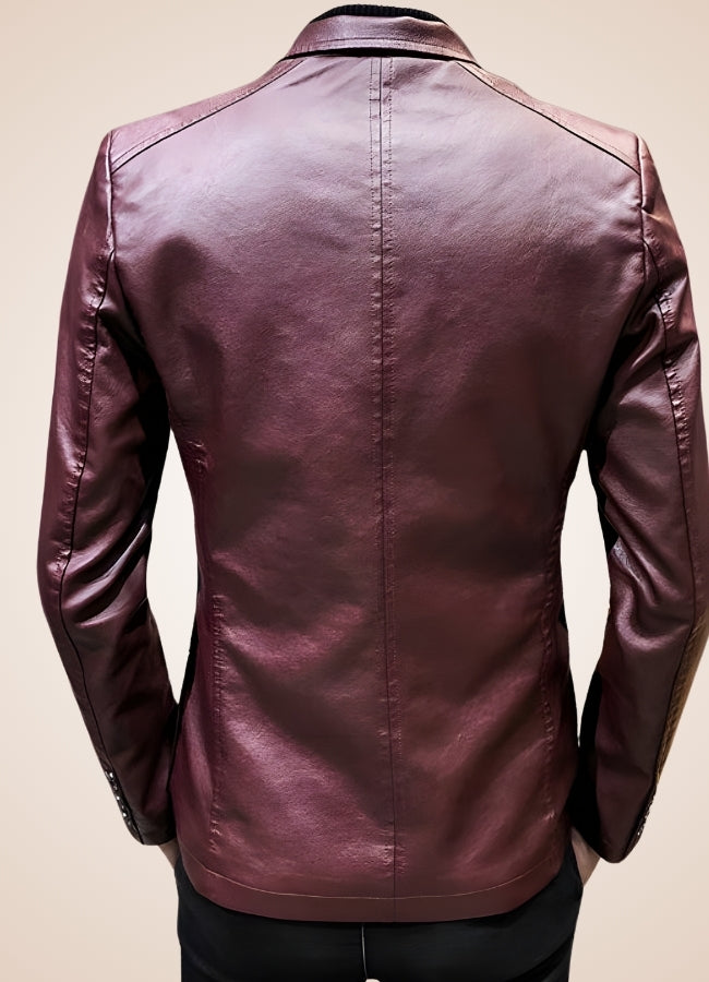 Men's Faux Leather Jacket UK
