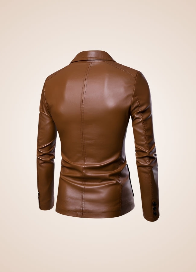 Men's Faux Leather Jacket UK