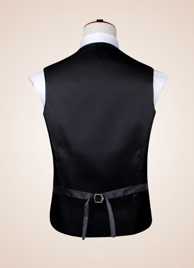 Men's Golden Vintage Steampunk Vest UK