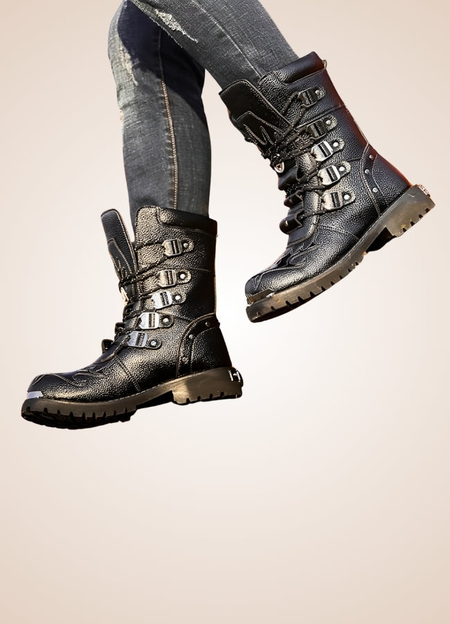 Men's Gothic Military Boots UK