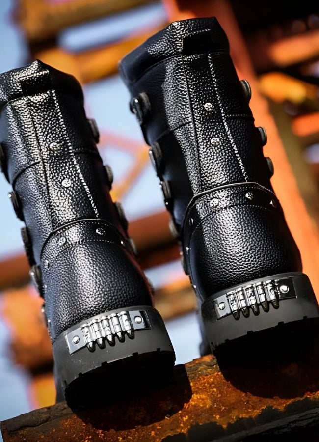 Men's Gothic Military Boots UK
