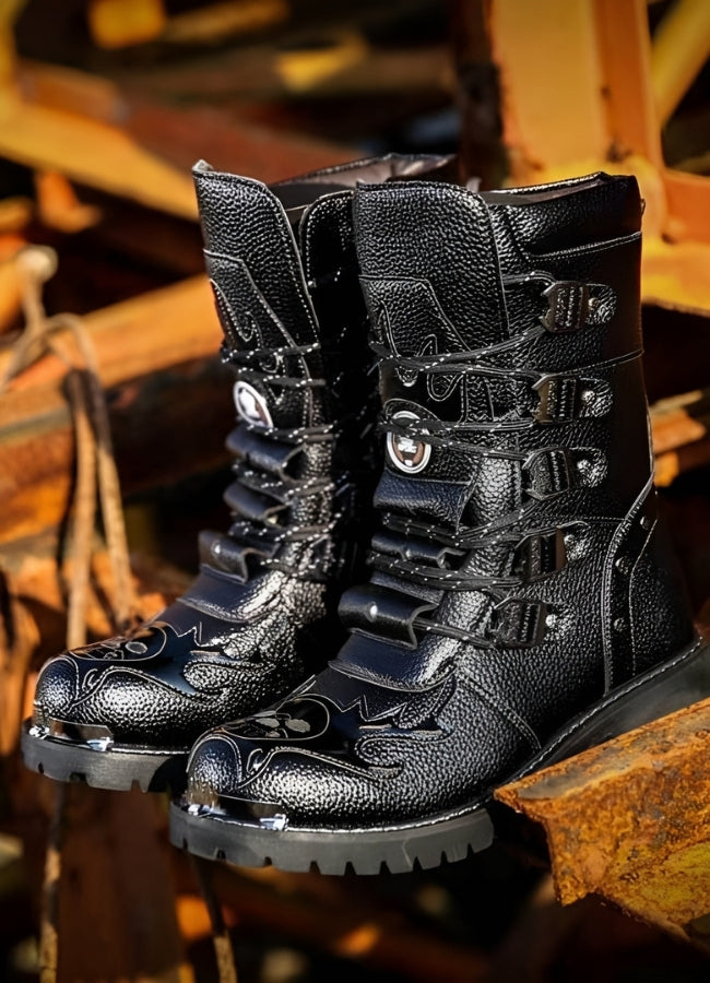 Men's Gothic Military Boots UK