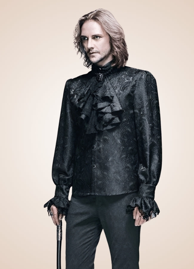 Men's Gothic Pattern Shirt UK