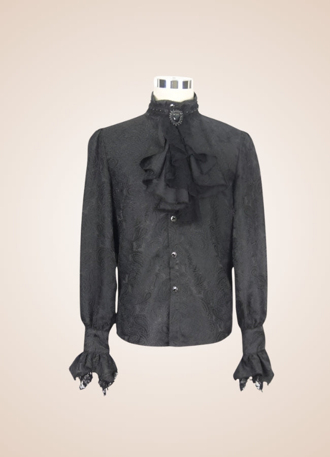 Men's Gothic Pattern Shirt UK