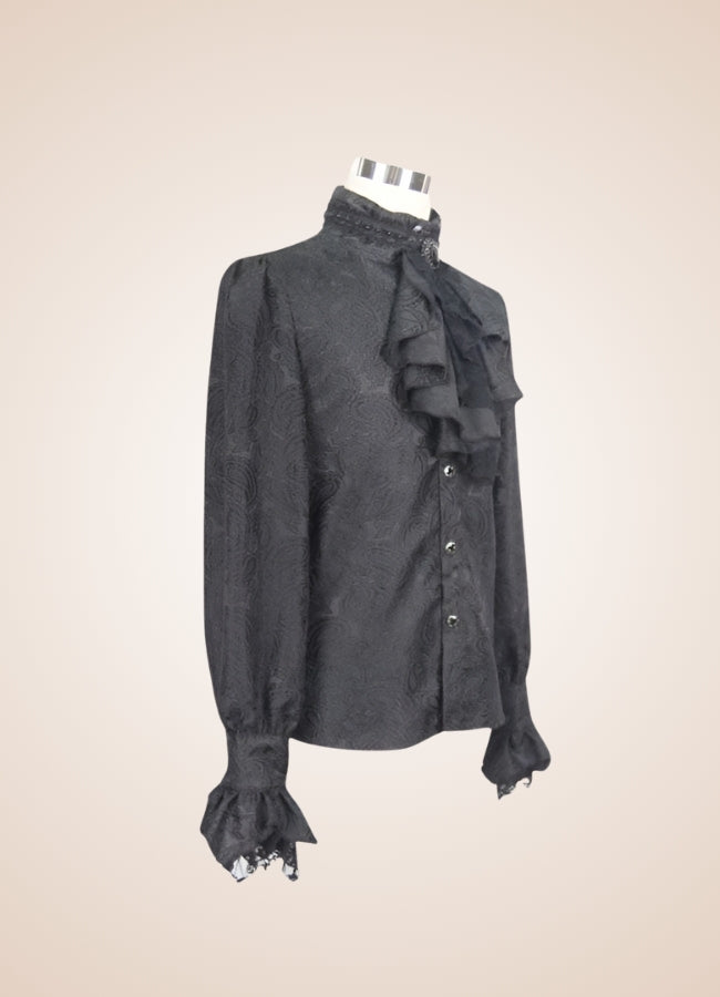 Men's Gothic Pattern Shirt UK