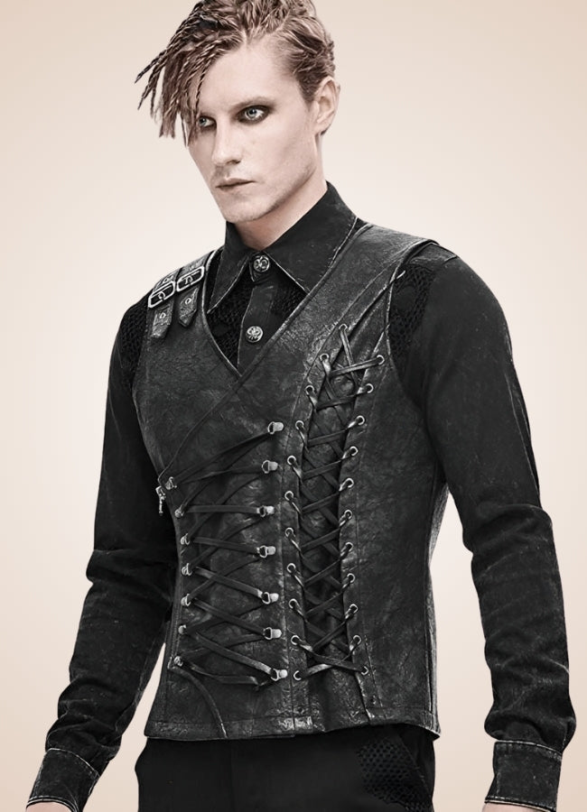 Men's Gothic Punk Corset UK
