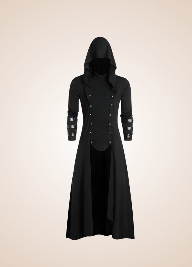 Men's Long Steampunk Redingote UK