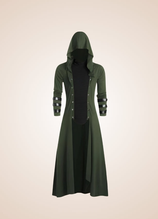 Men's Long Steampunk Redingote UK