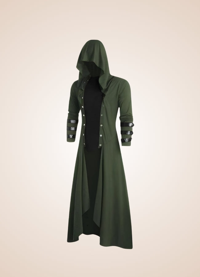 Men's Long Steampunk Redingote UK
