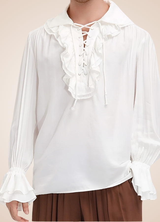Men's Pirate Ruffles Shirt UK
