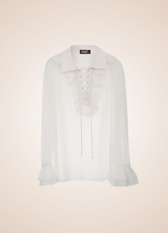 Men's Pirate Ruffles Shirt UK