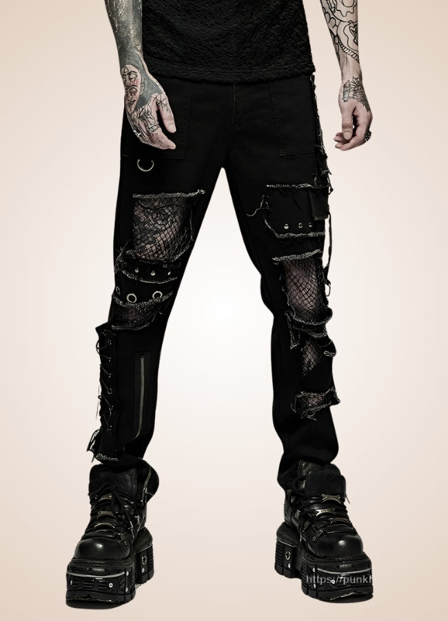 Men's Punk Rock Trousers UK