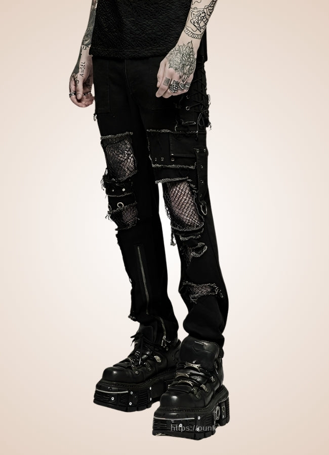 Men's Punk Rock Trousers UK