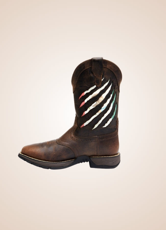 Men's Steampunk High Boots UK