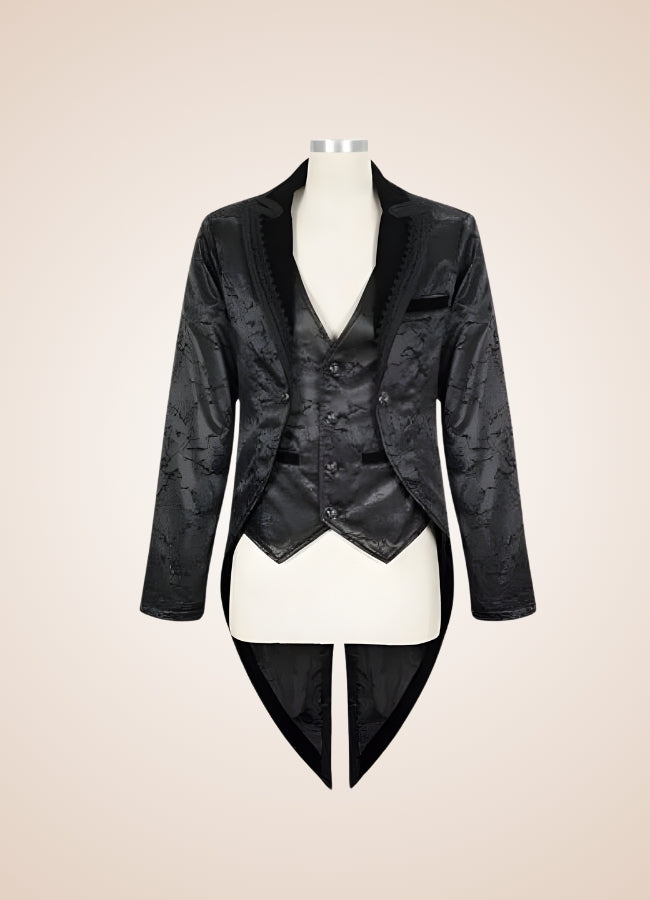 Men's Steampunk Jacket With Tailcoat UK