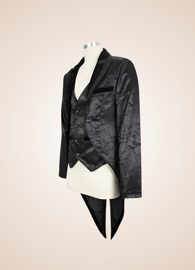 Men's Steampunk Jacket With Tailcoat UK