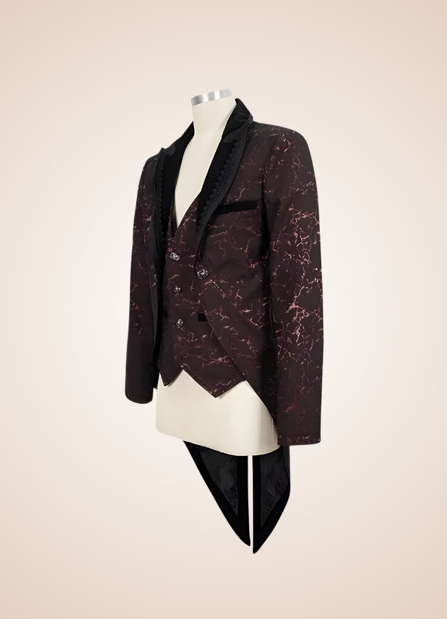 Men's Steampunk Jacket With Tailcoat UK