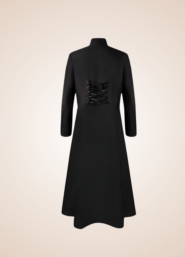 Men's Steampunk Long Coat UK