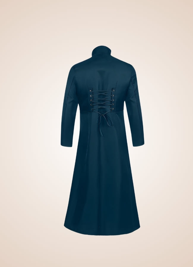 Men's Steampunk Long Coat UK