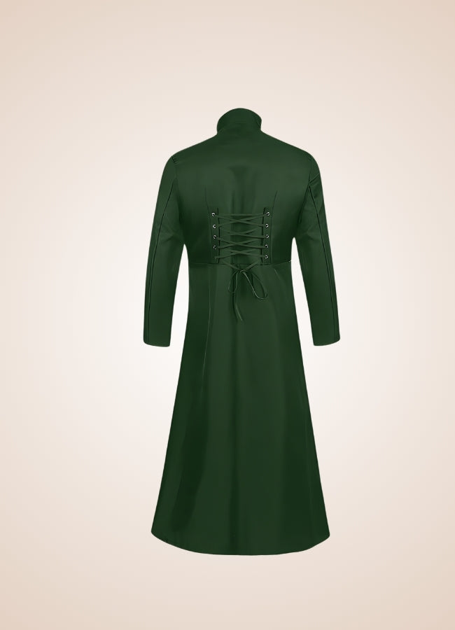 Men's Steampunk Long Coat UK