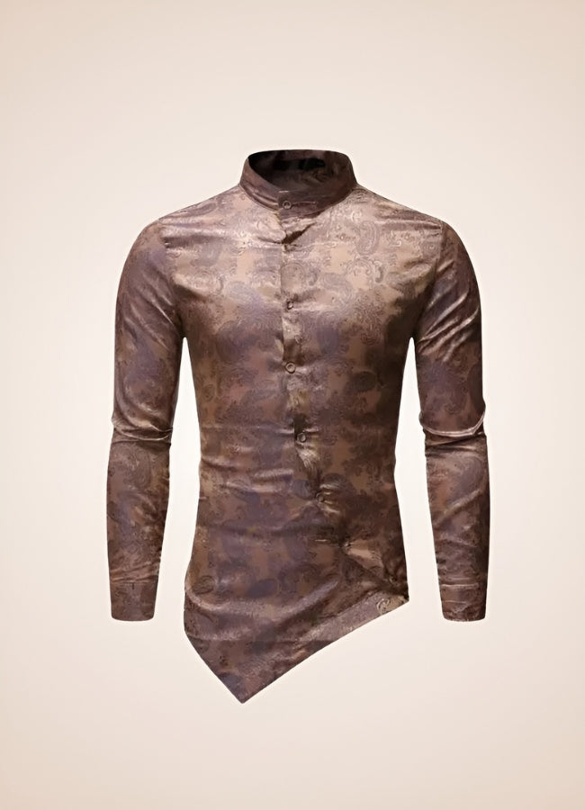 Men's Steampunk Long Sleeve Shirt UK
