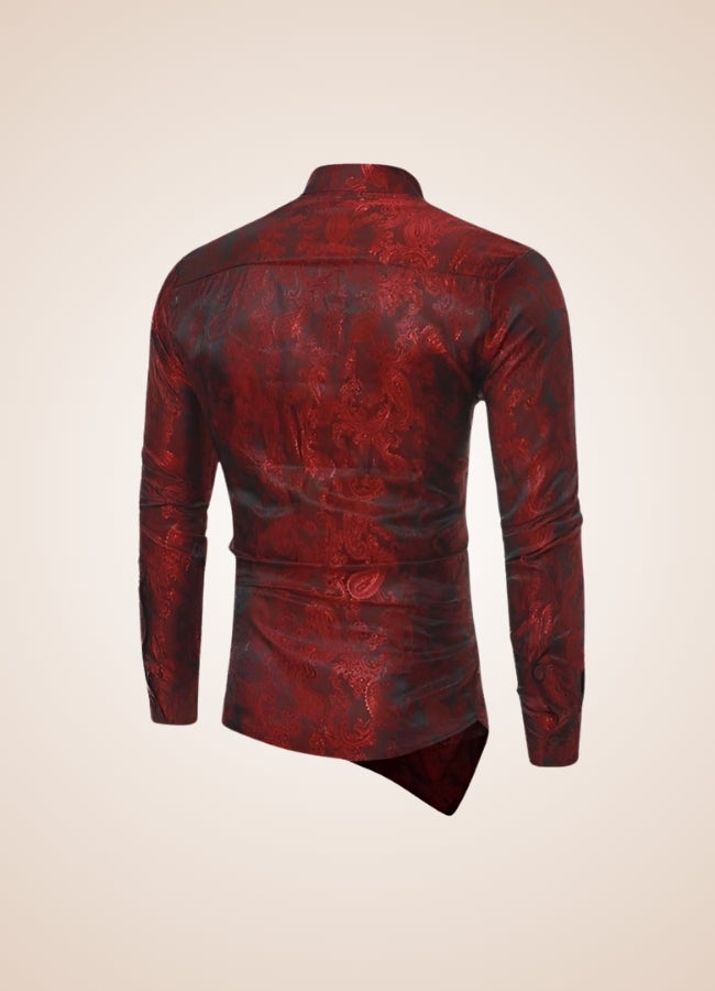 Men's Steampunk Long Sleeve Shirt UK